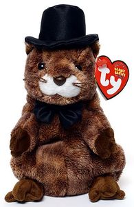 lot 258 image: PUNXSUTAWNEY PHIL 2004 - TY Beanie Baby Groundhog WTAGS