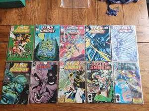 lot 22 image: Selection of 10 vintage comics - Flash Gordon, Captain America - Marvel, DC