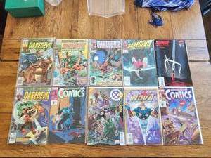 lot 107 image: Selection of 10 vintage comics - Marvel, Dark Horse - Daredevil, Nova, Dark Horese Presents