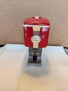 lot 36 image: Vintage collectible Coca Cola - Coke - fountain dispenser themed toothpick dispenser