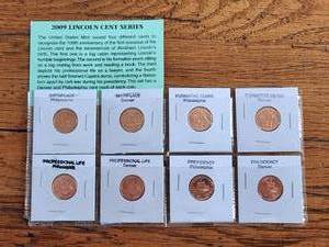 lot 67 image: 2009 Lincoln cent series