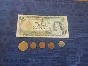 lot 132 image: Vintage collectible Foreign coins - Canada