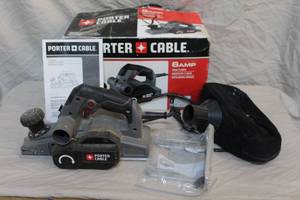 lot 36 image: Porter cable PC60THP 6-Amp Hand Planer tested