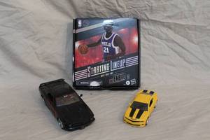 lot 46 image: 1970 ford mustang boss diecast model and 2010 Chevrolet Camaro ss diecast model car and more see pics