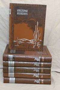 lot 73 image: Arizona Highways leather Books 19761982198119741979and 1980
