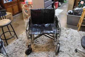 lot 146 image: wide wheelchair