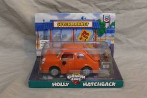 lot 164 image: vintage 1997 Chevron Cars Holly Hatchback collectible toy car.