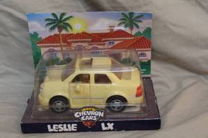 lot 167 image: vintage 1998 The Chevron Cars Leslie LX collectible toy car.