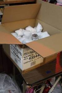 lot 232 image: Box full of knob assembly,