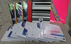 lot 241 image: school and office supplies,