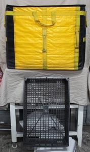 lot 248 image: Large tote bag and plastic tote