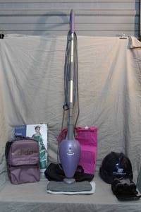 lot 251 image: Mixed lot binocularsAdidas lunch bagelectric mop and more see photos