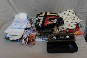 lot 258 image: Craft lot of material and more see pictures