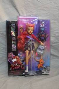 lot 264 image: Monster High Toralei Stripe G3 fashion doll.