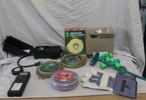 lot 299 image: various tools and supplies, see pictures