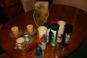 lot 30 image: Candles as shown