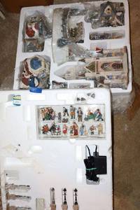 lot 110 image: Christmas village