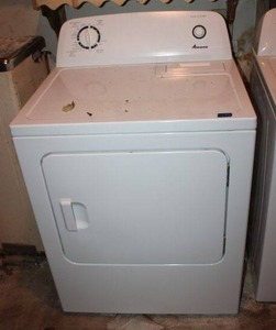 lot 155 image: Amana clothes dryer
