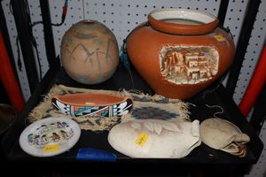 lot 41 image: Native American themed lot