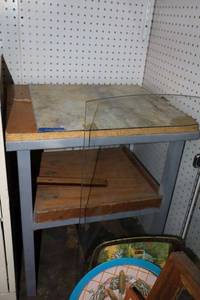 lot 63 image: Side table or work table