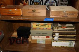 lot 84 image: Cigar boxes