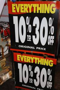 lot 73 image: Black wire display stand as shown