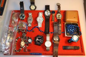 lot 129 image: Misc. watches and watch parts
