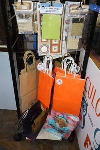 lot 163 image: Gift bags, scrapbooking stickers and more