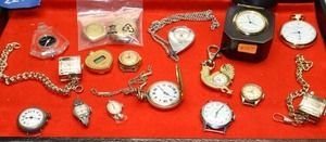 lot 227 image: Misc. watches and watch faces