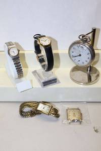 lot 228 image: Watches and pocket watch - one is a Citizen watch