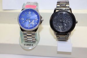 lot 237 image: Watches Timex blue and DKNY