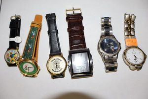 lot 283 image: Watches sports related and more