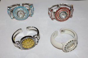 lot 290 image: Jewelry Womens cuff bracelet watch selection
