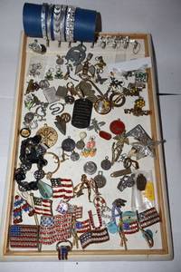 lot 349 image: Misc. jewelry as shown