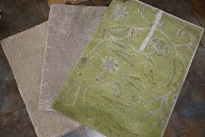 lot 458 image: Nepal area rug and 2 carpet rugs