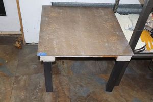 lot 454 image: Homemade side table