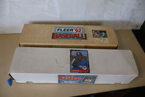 lot 369 image: Two boxes of trading cards