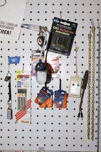 lot 381 image: Watch batteries, Lead pencil refills, flashlight bulbs and more