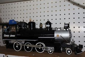 lot 384 image: Vintage Casey Jones model train engine