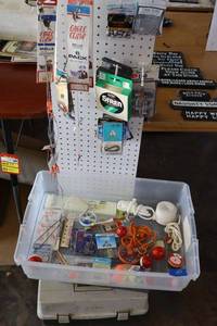 lot 487 image: Fishing gear and tackle boxes