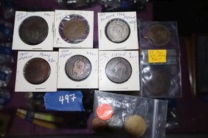 lot 497 image: Coins 1800s - 1900s English coins