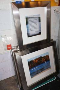 lot 503 image: Four chrome picture frames