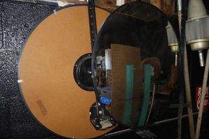 lot 517 image: Curved circular security mirrors