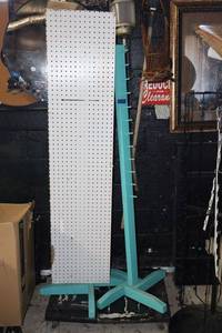 lot 516 image: Painted wood display stands