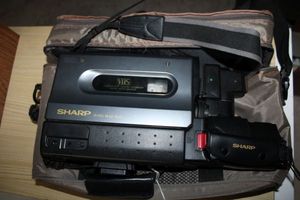 lot 563 image: Sharp Slimcam VHS camcorder