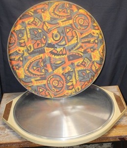 lot 91 image: Vintage Salton Hot Pizza KeeperFood Warmer Large, 18 round