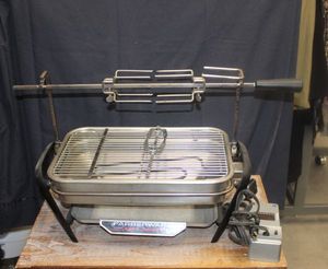 lot 93 image: Table top rotisserie grill