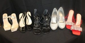 lot 136 image: Five Pairs of Womens shoes