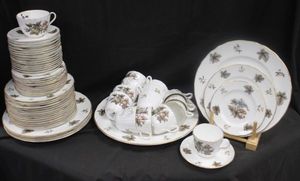 lot 170 image: &nbsp66 Piece Set of Royal Worcester Dorchester Dishes