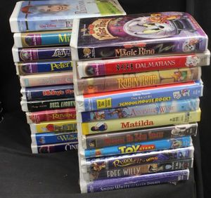 lot 177 image: VHS Tapes